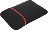 Handige Universele 15,6 inch Laptop / Tablet Soft Sleeve Hoes | Zwart/Black