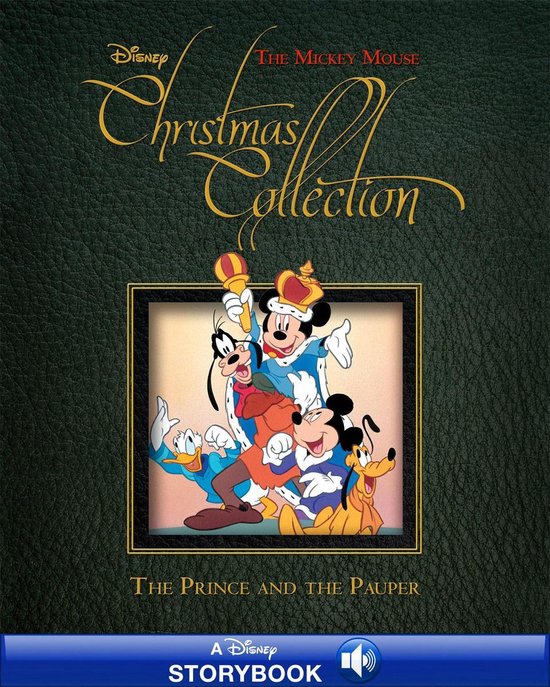 Cover van Disney Mickey Mouse Christmas Collection met Mickey, Donald, Goofy en Pluto in The Prince and the Pauper.