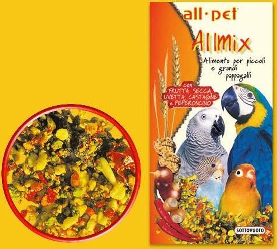 Allmix voor papegaaien en parkieten 5KG