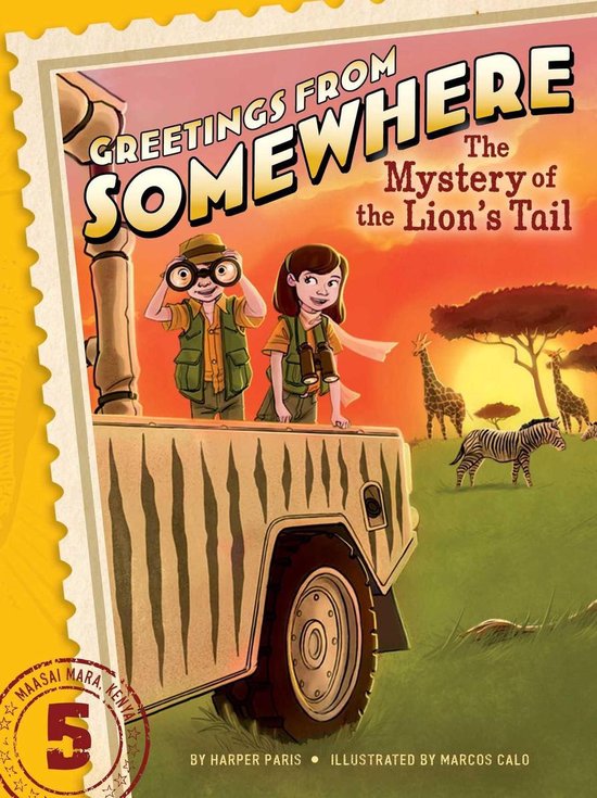 Greetings from Somewhere - The Mystery of the Lion's Tail - cover