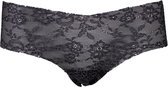 Sloggi Light Lace Hipser - Zwart Kant - Maat S