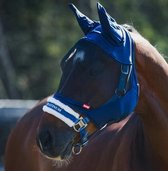 Horze Cayman Fly Mask - Blauw-L