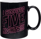 Gb Eye Warmtemok Five Nights At Freddy's: I Survived Zwart 300 Ml