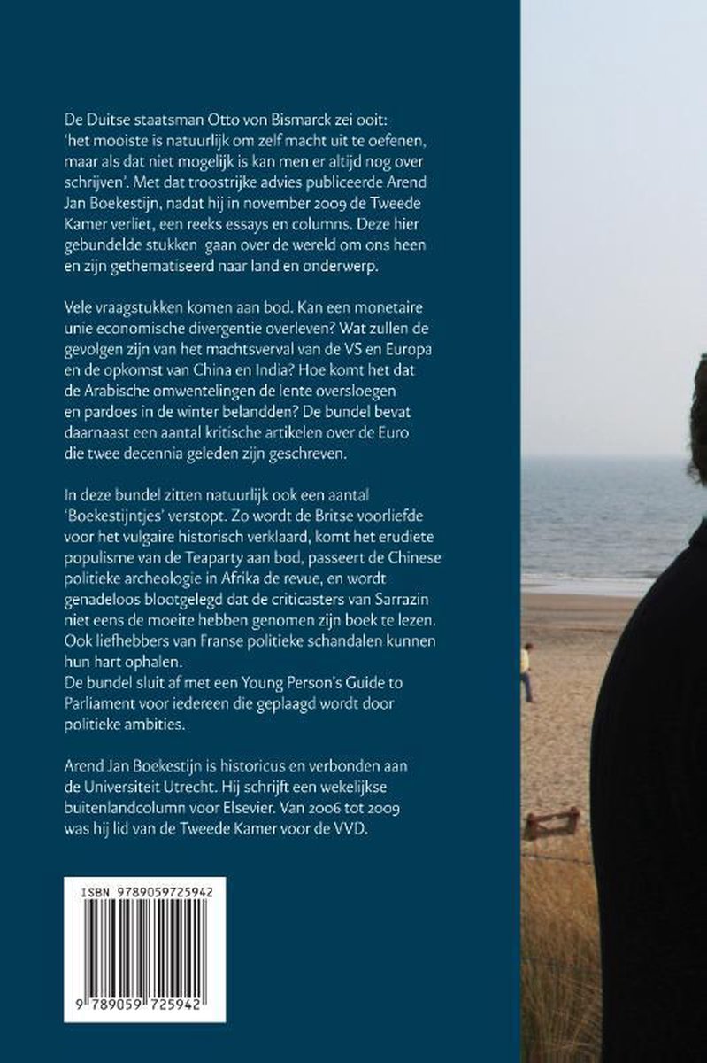 Mijmeren overzee - back cover