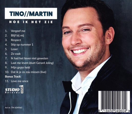 Hoe Ik Het Zie (CD) - Tino Martin