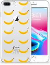 iPhone 7 Plus | 8 Plus Siliconen Backcover Hoesje Banana