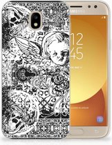 Geschikt voor Samsung Galaxy J5 2017 TPU Hoesje Design Skulls Angel