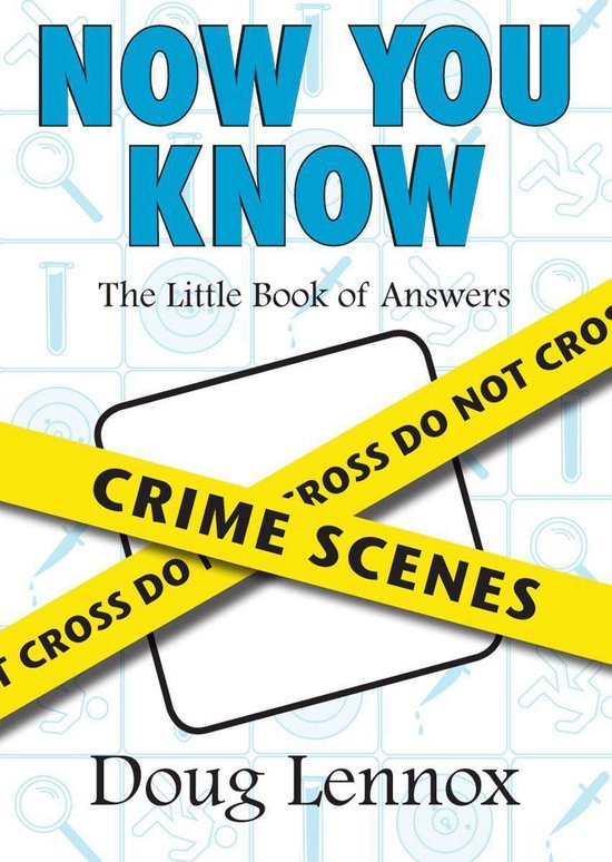 Now You Know Crime Scenes - cover