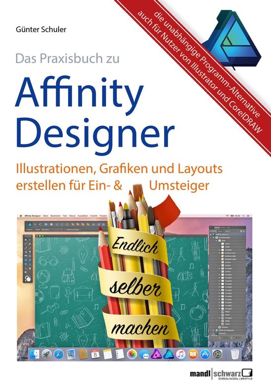 Affinity Designer Praxis – Illustrationen, Grafiken und La ... - cover