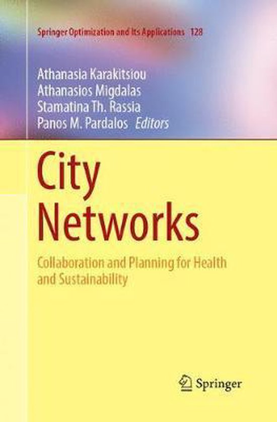 Springer Optimization and Its Applications128- City Networks - cover