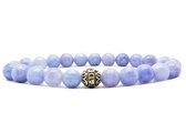 Beaddhism - Armband - Blue - Gosha - 8 mm - 17 cm