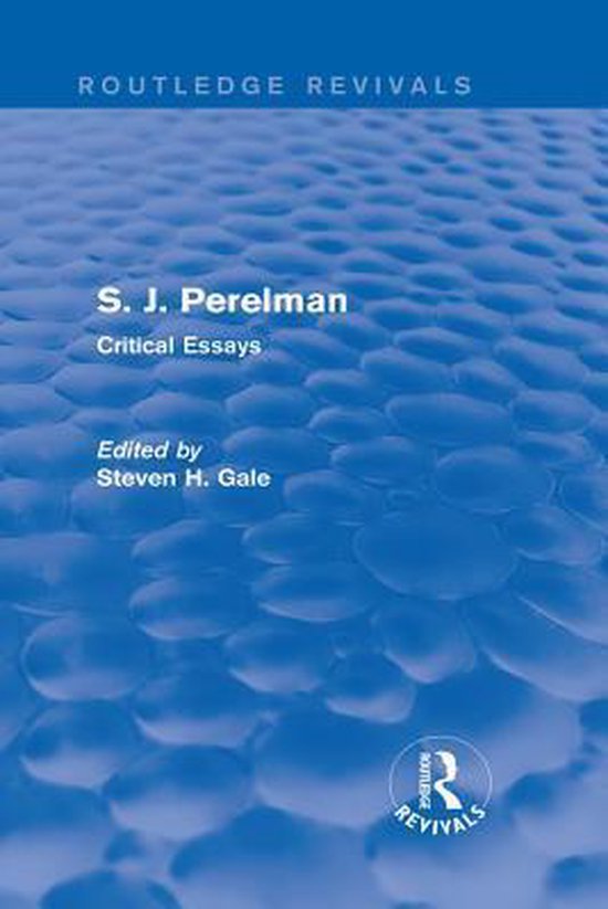 Routledge Revivals - S. J. Perelman - cover