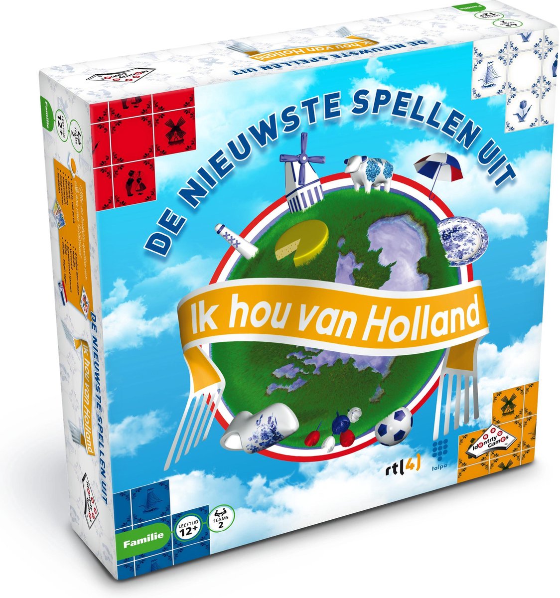 Kort geleden boerderij Meting Ik Hou van Holland Bordspel | Games | bol.com