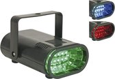 LED Stroboscoop met RGD-Leds - Compact - Zwart