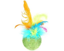 Happy pet cat 'n' caboodle tropical feather roller