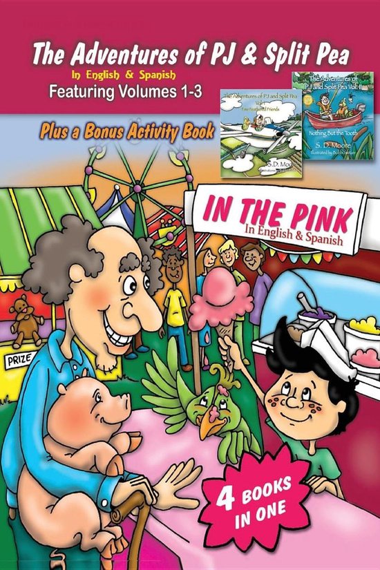 The Adventures of PJ and Split Pea In the Pink in English &  ... - cover