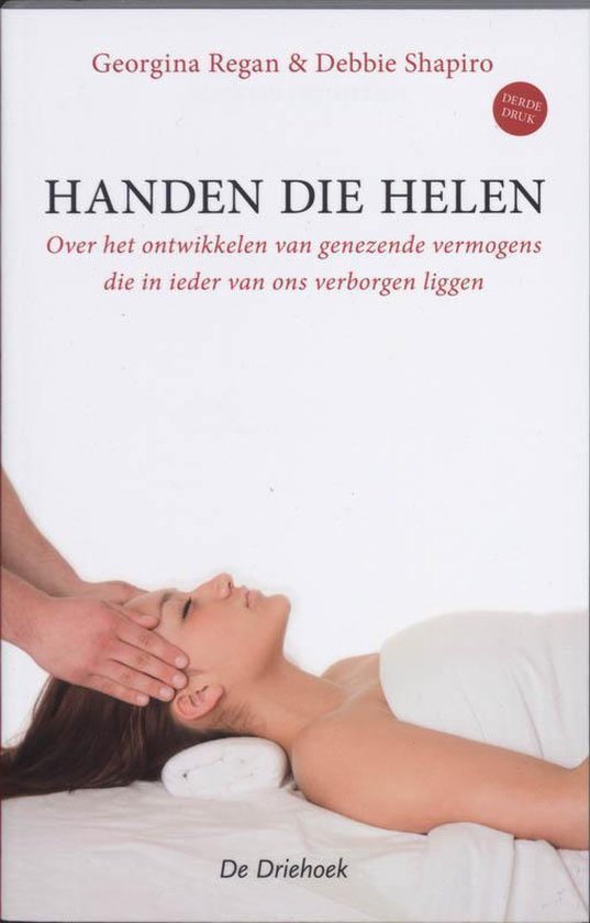 Cover van het boek 'Handen die helen' van H. Shapiro en Georgina Regan