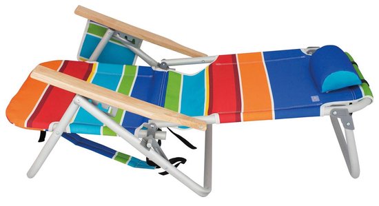 Eurotrail Strandstoel Séte - Multicolor van Merkloos — afbeelding 4