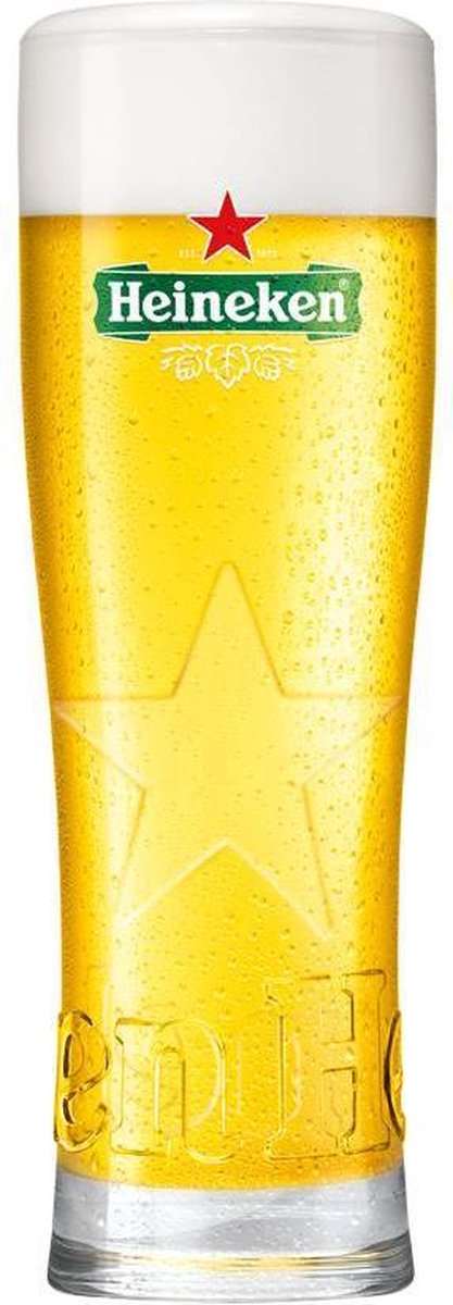 Heineken Star Bierglazen - 25cl - 6 stuks - Heineken