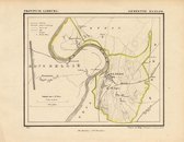 Historische kaart, plattegrond van gemeente Elsloo in Limburg uit 1867 door Kuyper van Kaartcadeau.com