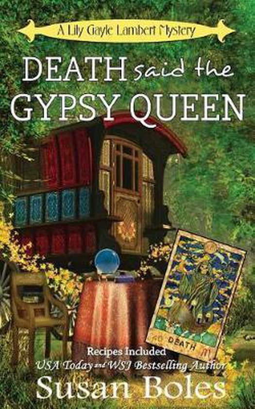 Lily Gayle Lambert Mystery- Death said the Gypsy Queen - cover
