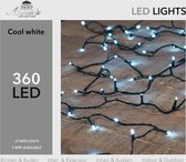 Anna's Collection Kerstverlichting met Trafo - 360 LED's - 27 meter - Koel Wit
