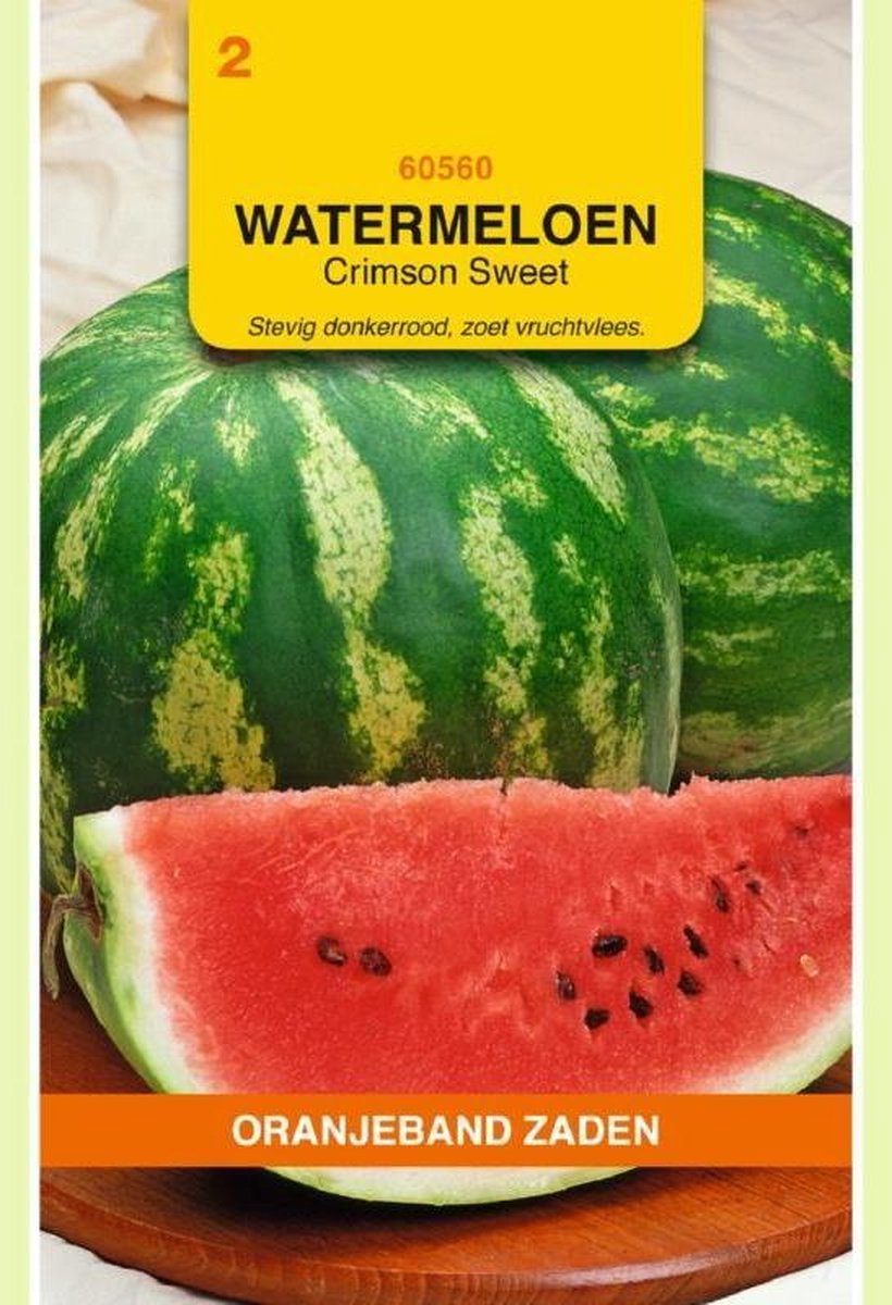 Oranjebandzaden -  Watermeloenen Crimson Sweet