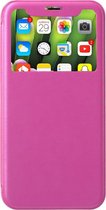 Shop4 - iPhone Xs Hoesje - Window View Case Brushed Roze