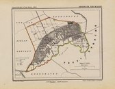 Historische kaart, plattegrond van gemeente Nieuwkoop in Zuid Holland uit 1867 door Kuyper van Kaartcadeau.com
