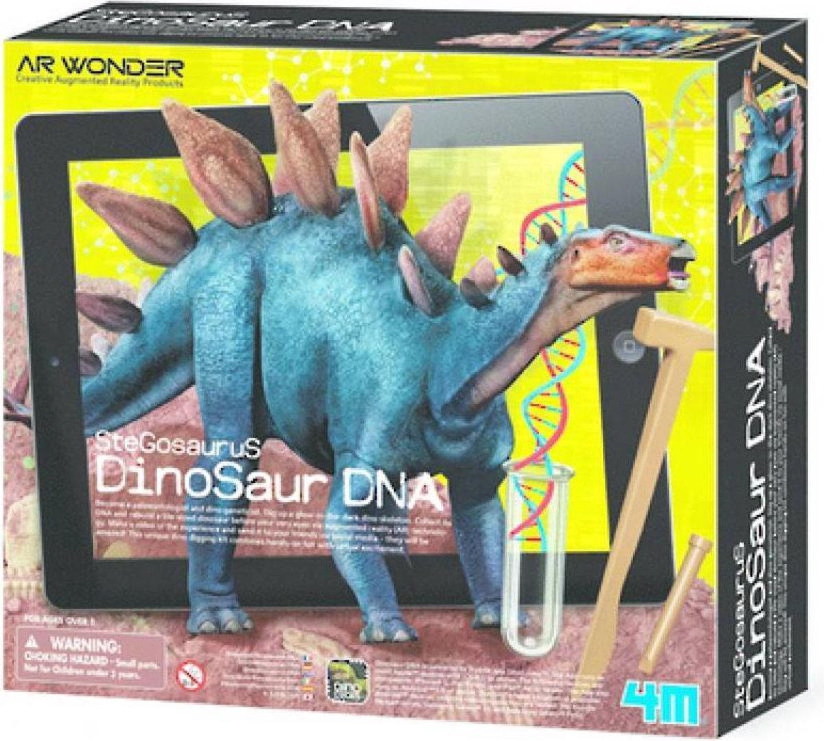 Experimenteerset - Dinosaurus DNA - Stegosaurus