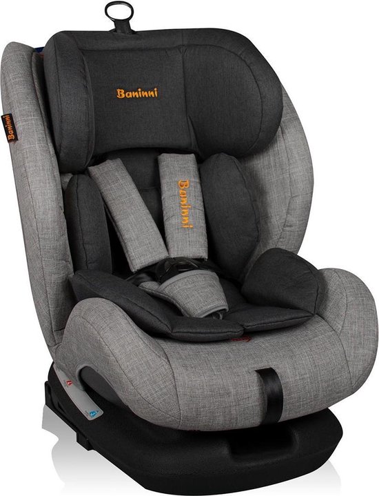 Bloemlezing Haalbaarheid Foto Baninni Autostoel Indigo Isofix Black Mist | bol.com