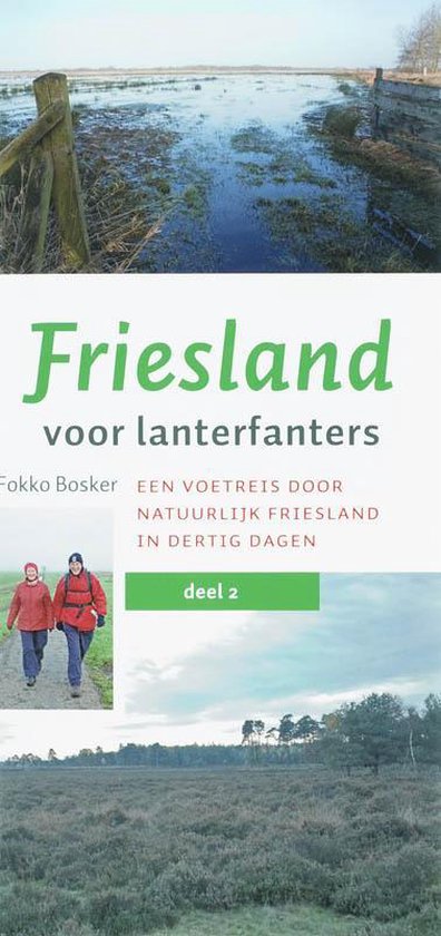 Cover van het boek 'Friesland voor lanterfanters - Deel 2'