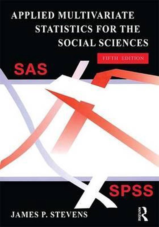Applied multivariate statistics for the social sciences fifth edition