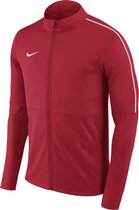 Nike Dry Park 18  Trainingsjas - Maat M  - Mannen - rood
