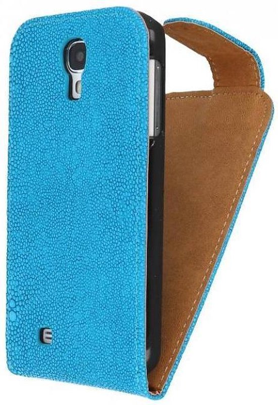 Coque Samsung Galaxy S4 Devil Classic Flip Turquoise