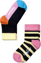 Happy Socks Kids Stripes & Blocks - Maat 24-26
