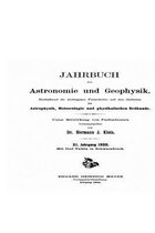 Jahrbuch der Astronomie und Geophysik