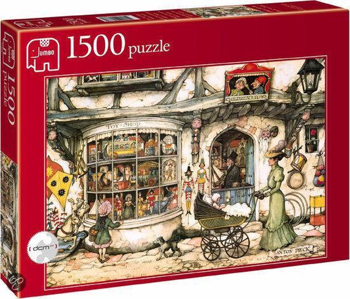 Jumbo Premium Collection Puzzel Anton Pieck De Speelgoedwinkel - Legpuzzel  - 1500 stukjes | bol.com