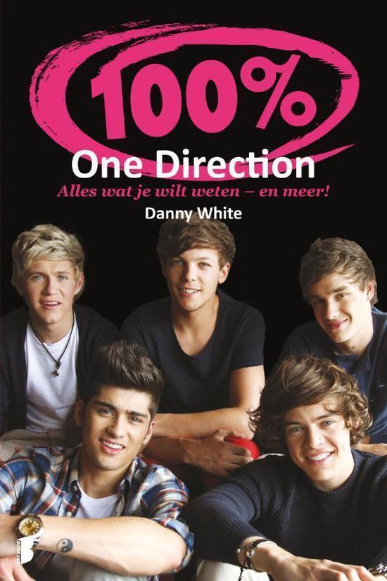 Cover van het boek '100% One Direction' van Danny White