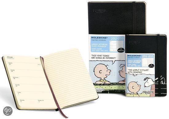 Cover van het boek '2013 Moleskine Peanuts Limited Edition Large 18 Month Weekly'