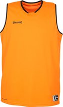 Maillot de basketball enfant Spalding Move Tanktop - Taille 128 - Unisexe - orange / noir