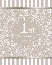 1st Anniversary Guest Book
