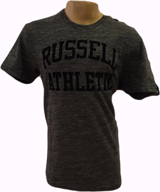 Russell Athletics Heren T.Shirt - Navy/Melée - Maat XXL | bol.com