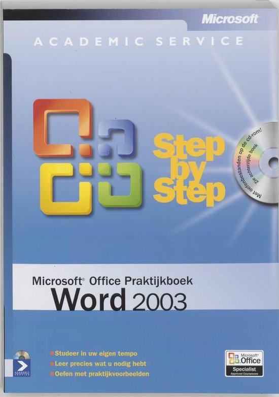 Cover van het boek 'Microsoft Office Praktijkboek Word 2003' van  Onbekend