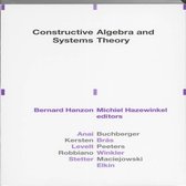 Constructive Algebra and Systems Theory