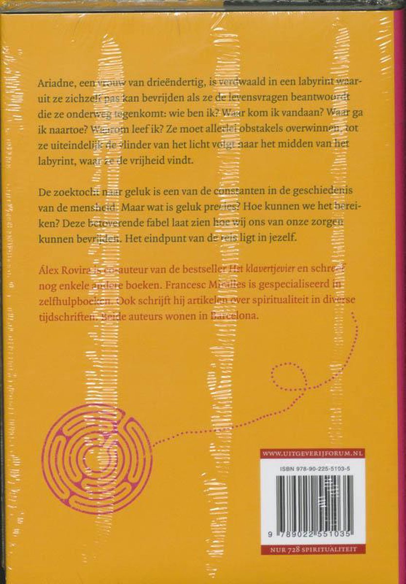 Het Labyrint Van Geluk - back cover