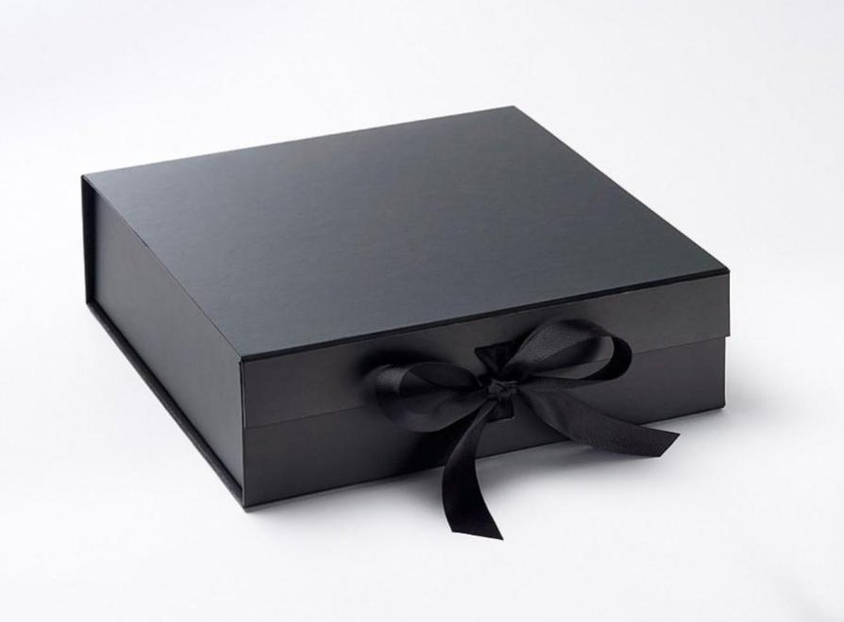 Mitt Uitgang Voorstel Luxe giftbox | geschenkdoos | opbergbox | cadeaudoos | zwart kado | bol.com