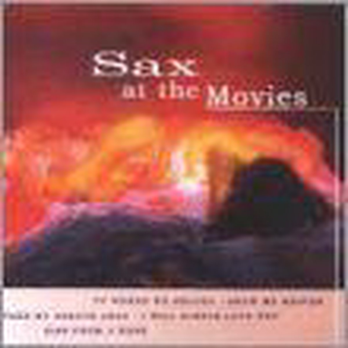 Sax At The Movies