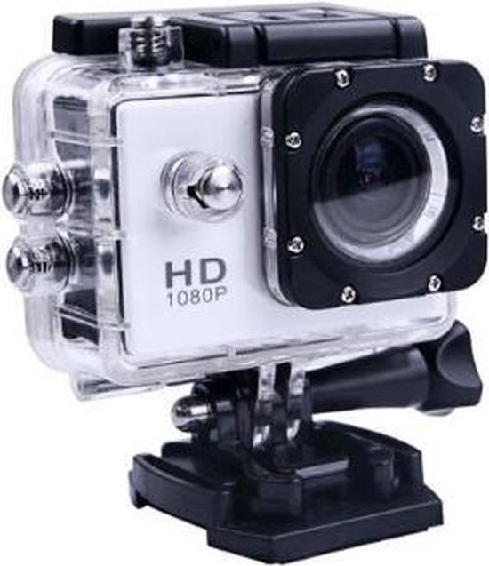 iBello Sports FULL HD Camera DV (waterresistant) 1080p Actioncam + 12  Accessoires - Silver | bol.com