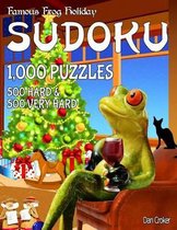 Famous Frog Holiday Sudoku 1,000 Puzzles, 500 Hard and 500 Very Hard